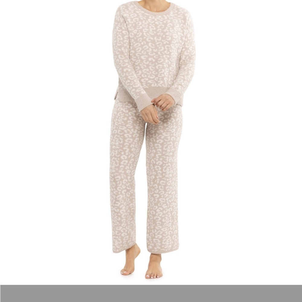 cupcakes & cashmere Cream Patterned Pajama Set